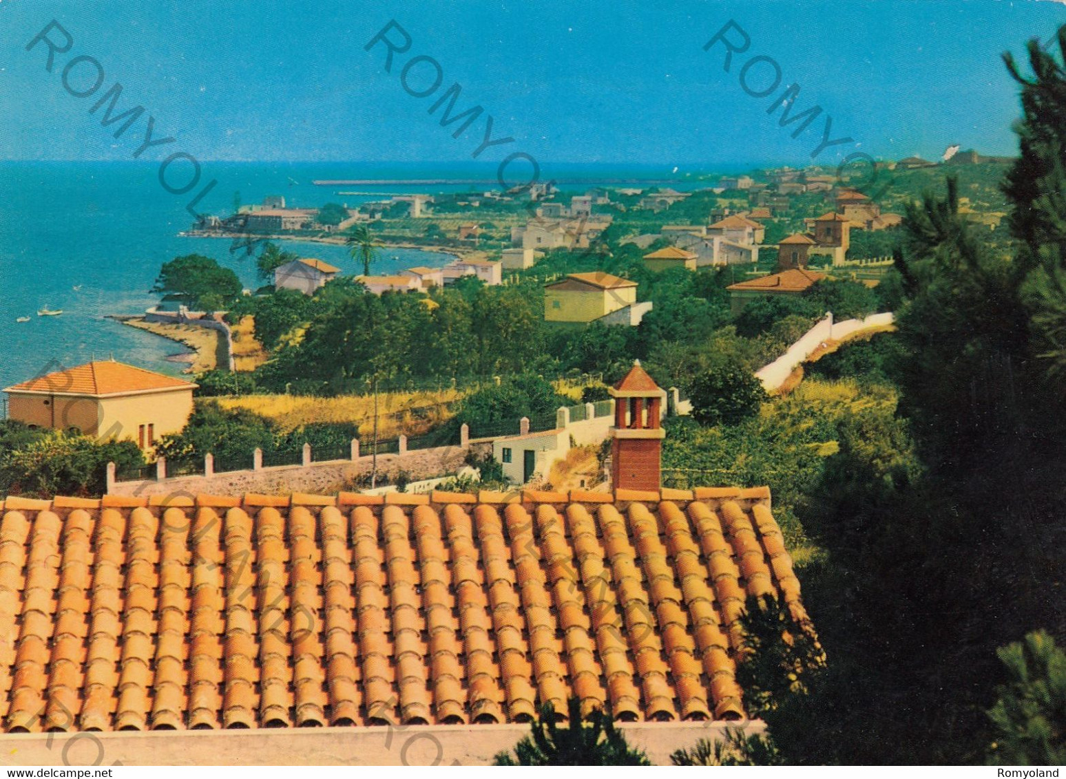 CARTOLINA  CARLOFORTE,CARBONIA-IGLESIAS,SARDEGNA,ISOLA DI S.PIETRO-REGIONE CANALFONDO,ESTATE,VACANZA,VIAGGIATA 1975 - Carbonia