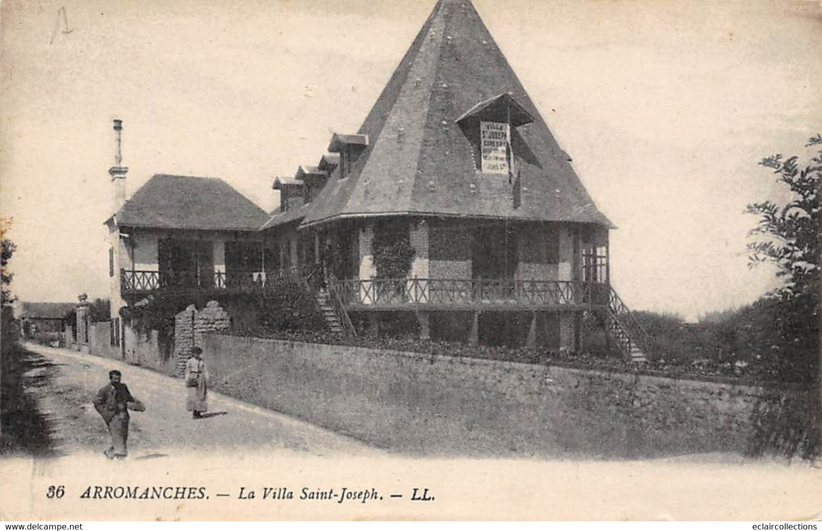 Arromanches           14       La Villa Saint Joseph        (voir Scan) - Arromanches