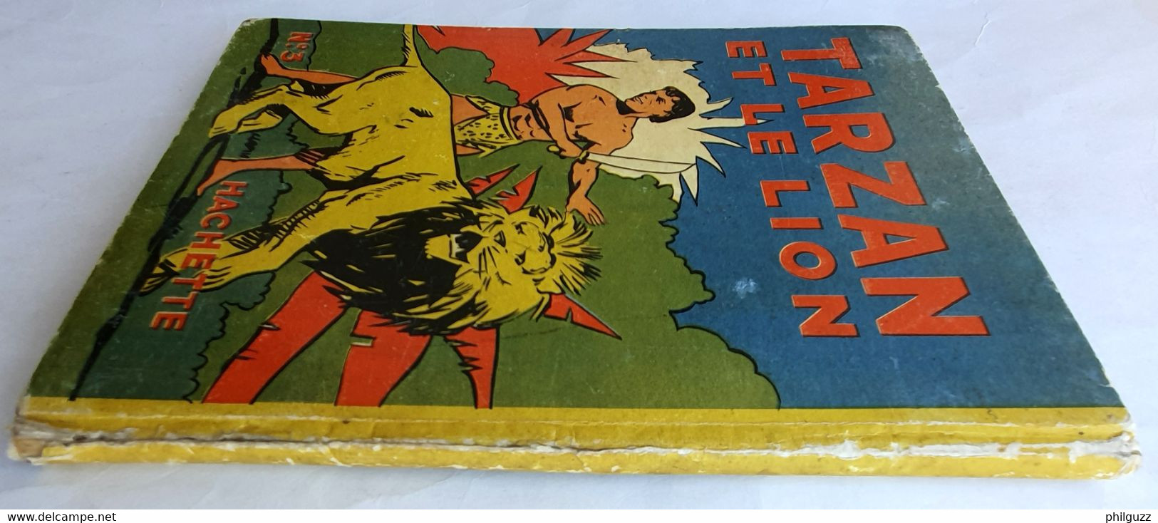 TARZAN ET LE LION - HACHETTE  - 1937 - HOGARTH - Tarzan