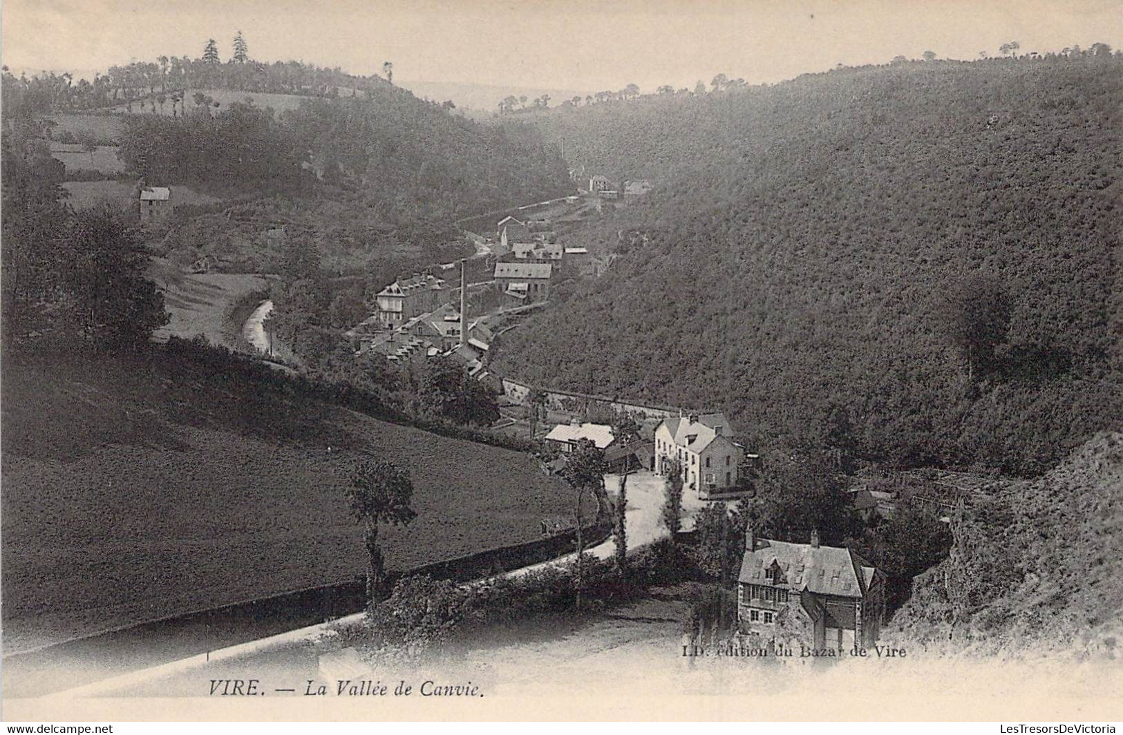 CPA - VIRE - La Vallée De Canvic - Paysage - Vire