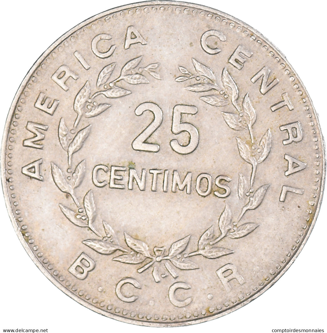 Monnaie, Costa Rica, 25 Centimos, 1972 - Costa Rica