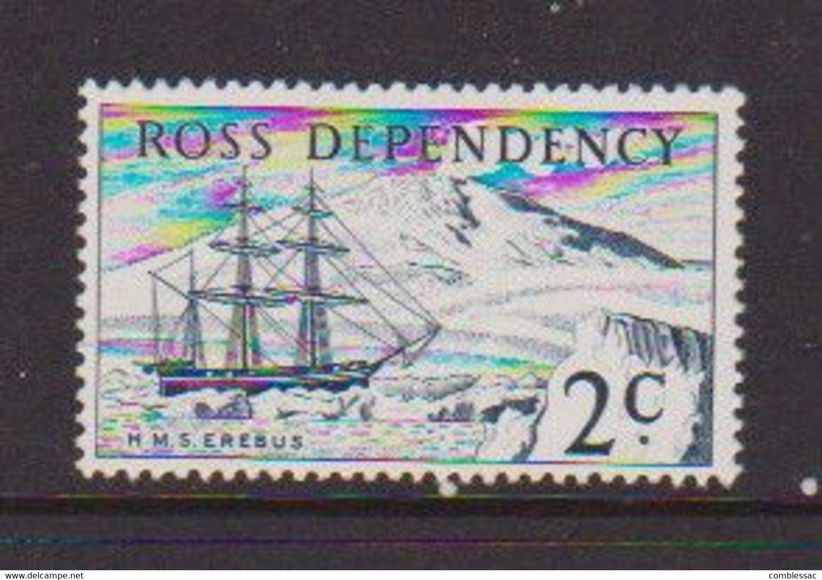 ROSS  DEPENDENCY    1967    2c Blue    MH - Ungebraucht