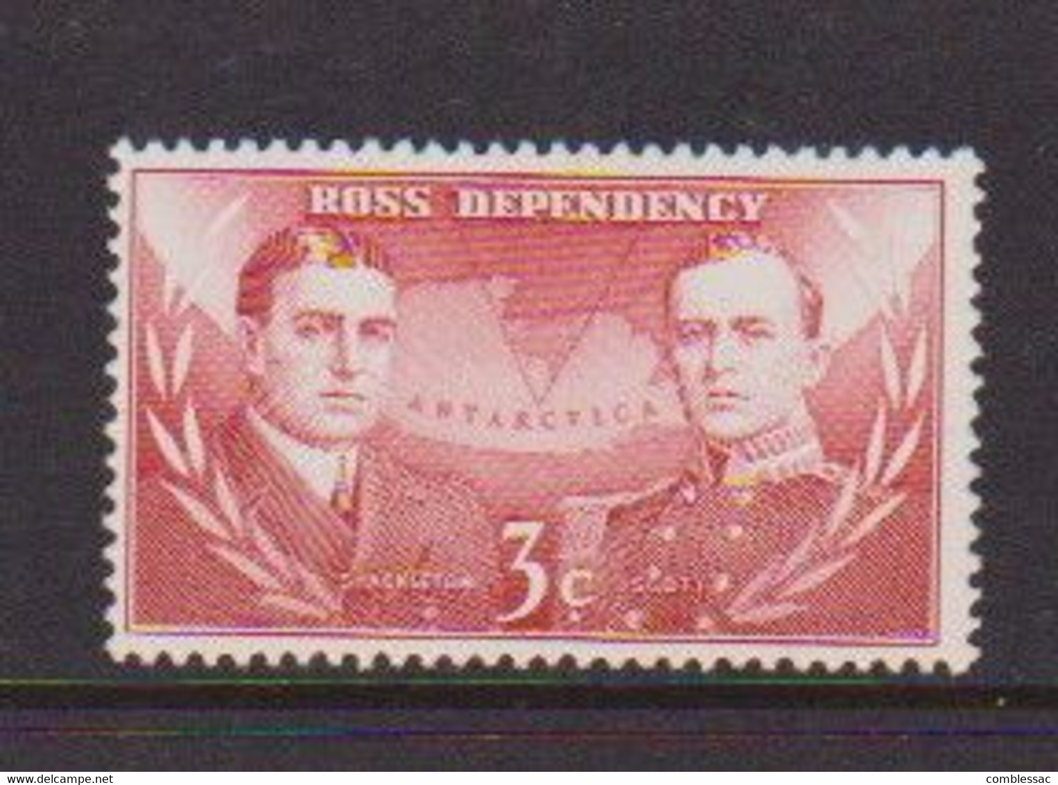 ROSS  DEPENDENCY    1967    3c Red    MH - Unused Stamps