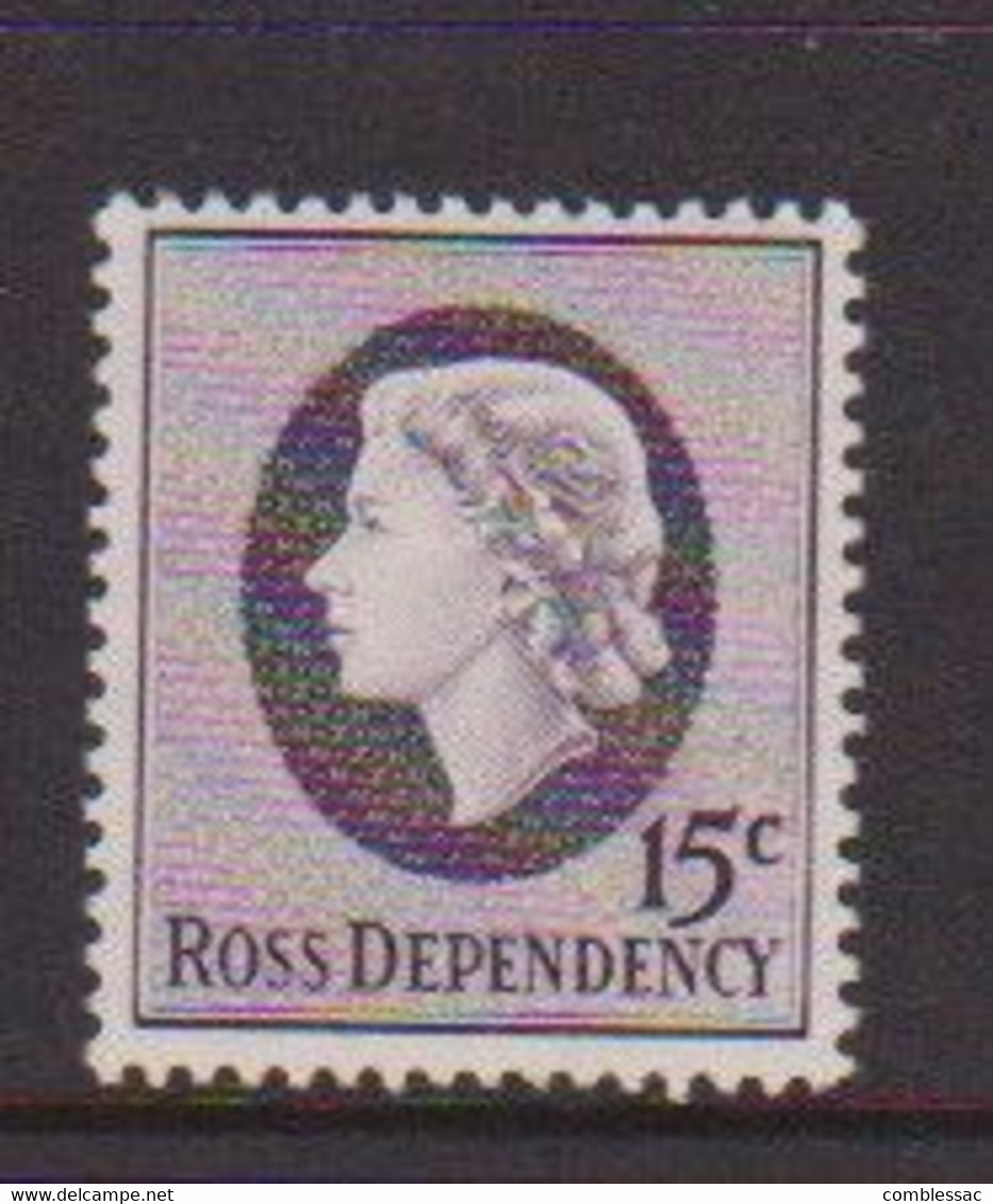 ROSS  DEPENDENCY    1967    15c Purple    MNH - Nuevos