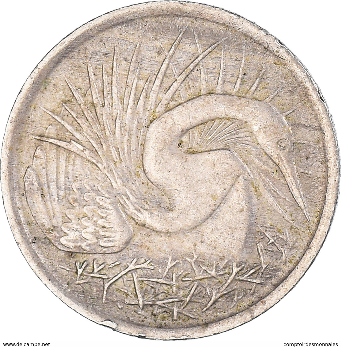Monnaie, Singapour, 5 Cents, 1969 - Singapour