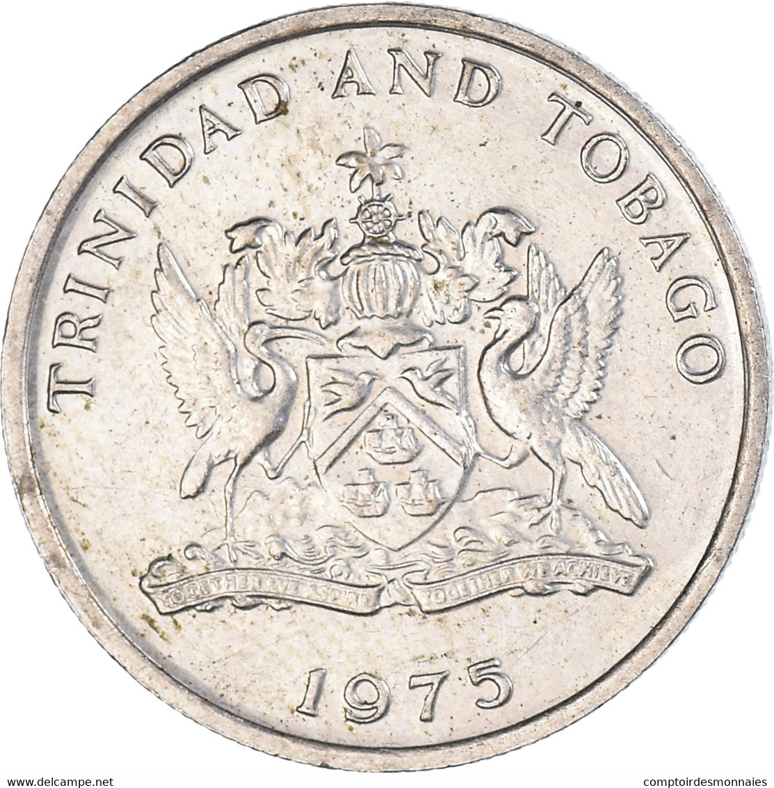 Monnaie, Trinité-et-Tobago, 25 Cents, 1975 - Trinité & Tobago
