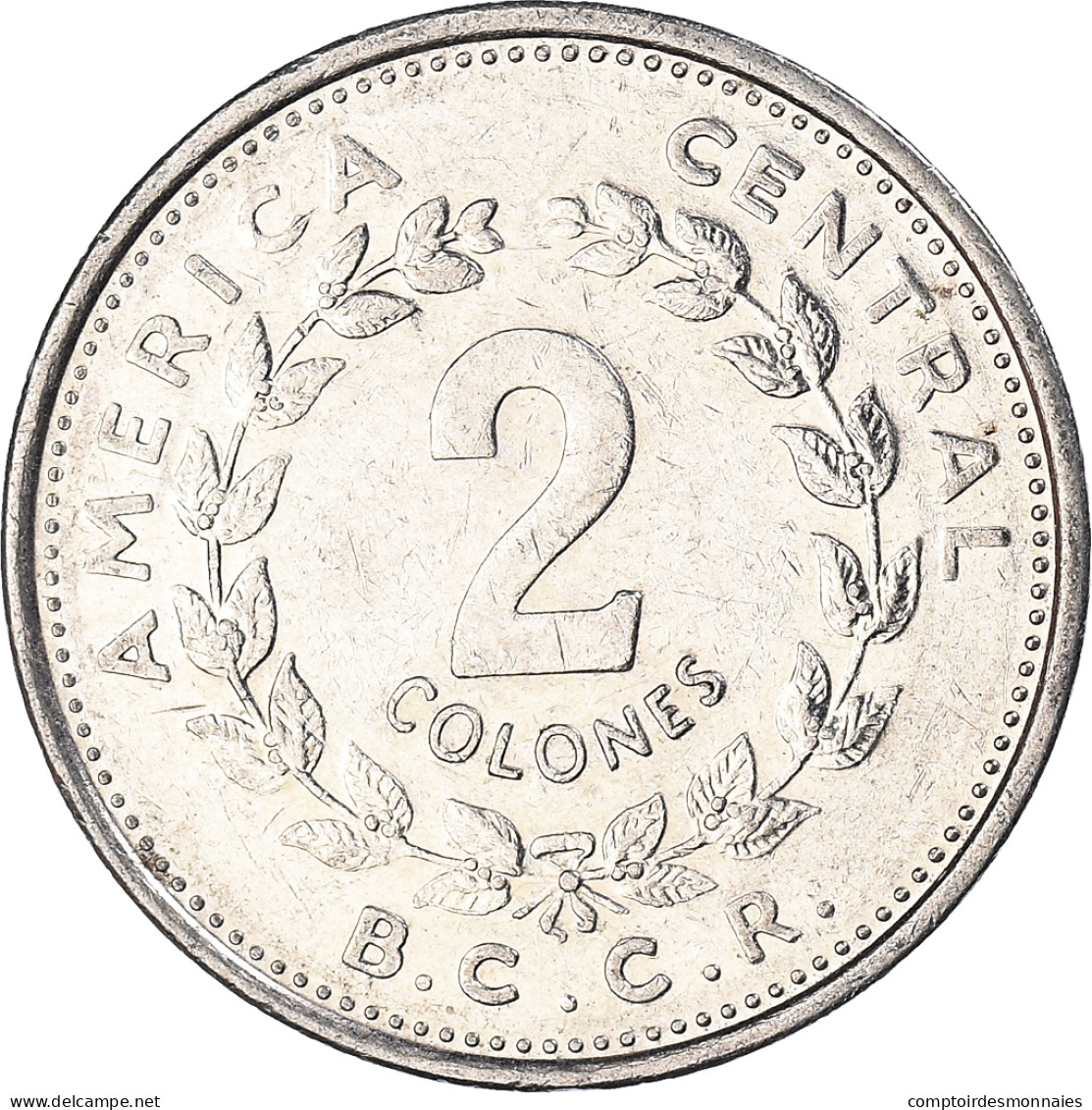 Monnaie, Costa Rica, 2 Colones, 1984 - Costa Rica