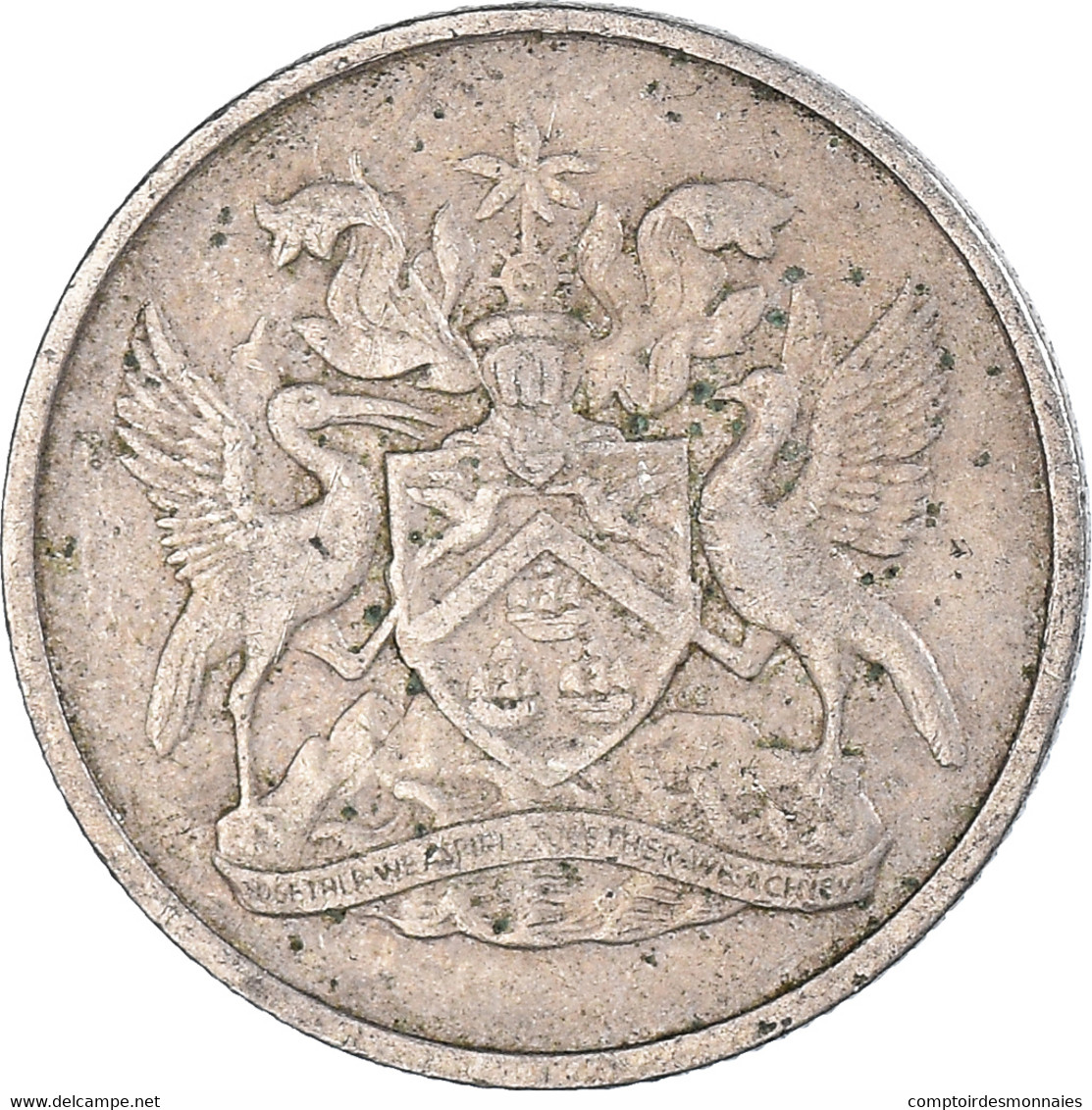 Monnaie, Trinité-et-Tobago, 10 Cents, 1972 - Trinidad En Tobago