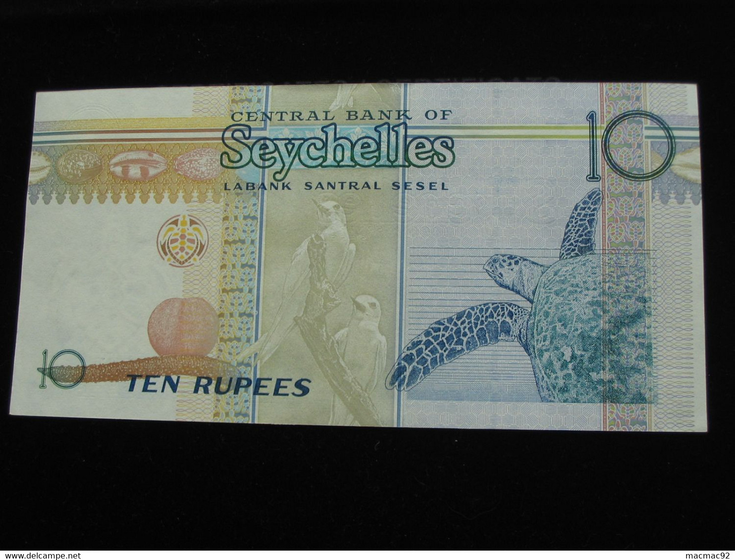 SEYCHELLES -  10 Ten Rupees  2013 - Central Bank Of Seychelles   **** EN ACHAT IMMEDIAT **** - Seychellen