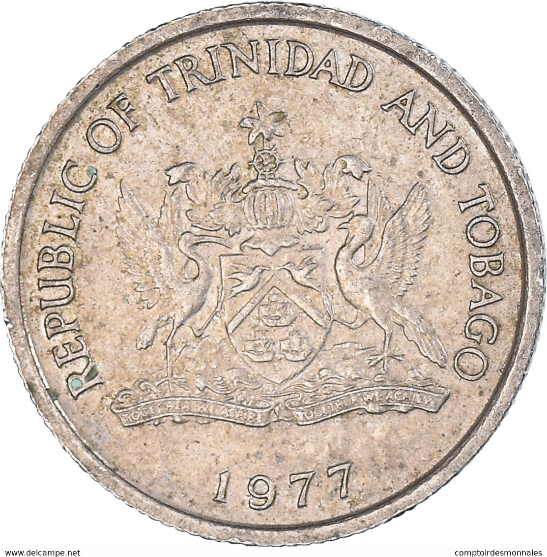 Monnaie, Trinité-et-Tobago, 10 Cents, 1977 - Trinidad Y Tobago