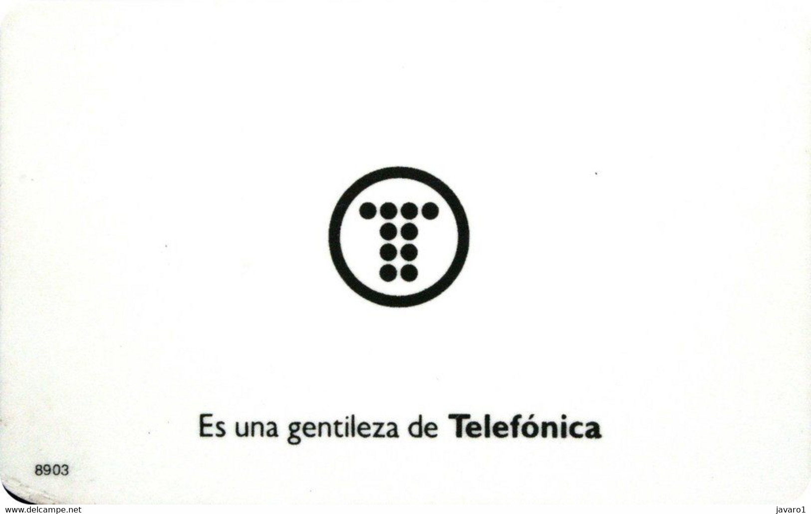 SPAIN : G003 500 Ptas World Map ES UNA GENTILZA DE TELEFONICA  MINT - Andere & Zonder Classificatie