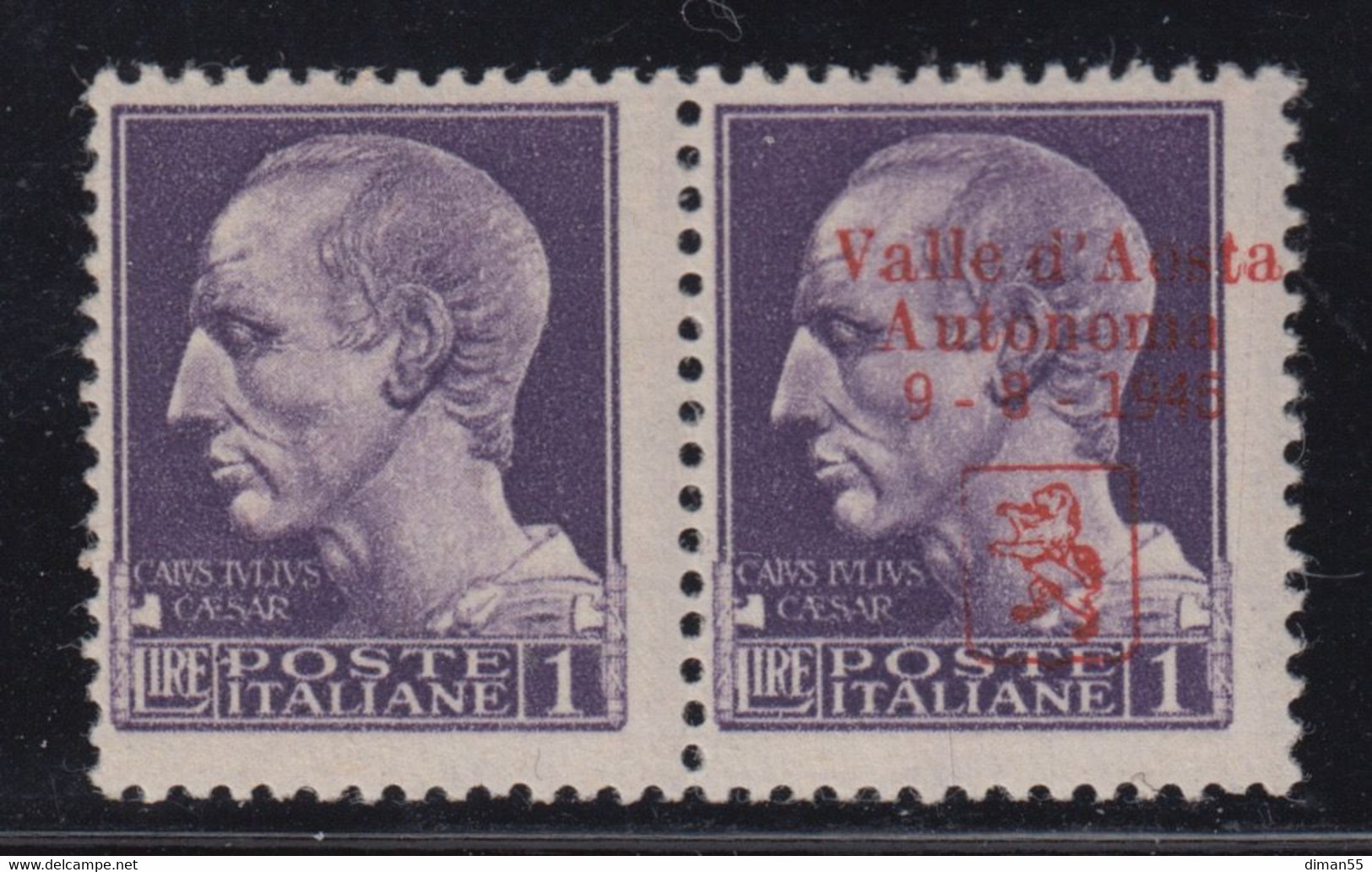 Italy CLN National Liberation (PARTIZAN) Valle D'Aosta - Signed Raybaudi - MNH** - National Liberation Committee (CLN)