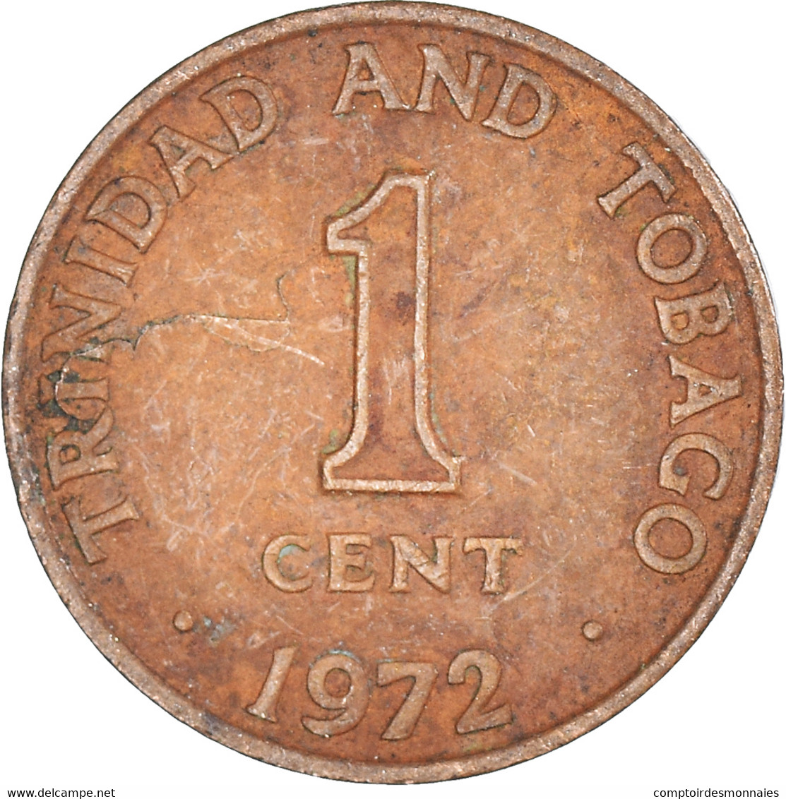 Monnaie, Trinité-et-Tobago, Cent, 1972 - Trinité & Tobago