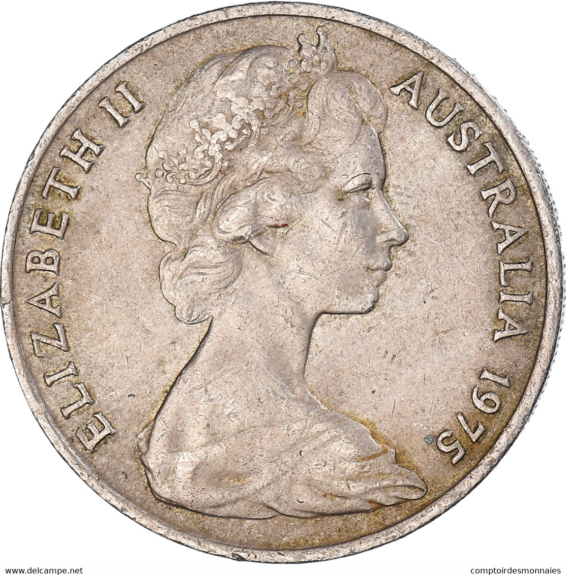 Monnaie, Australie, 20 Cents, 1975 - 20 Cents