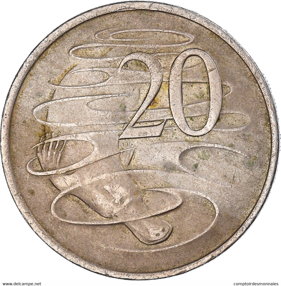 Monnaie, Australie, 20 Cents, 1975 - 20 Cents