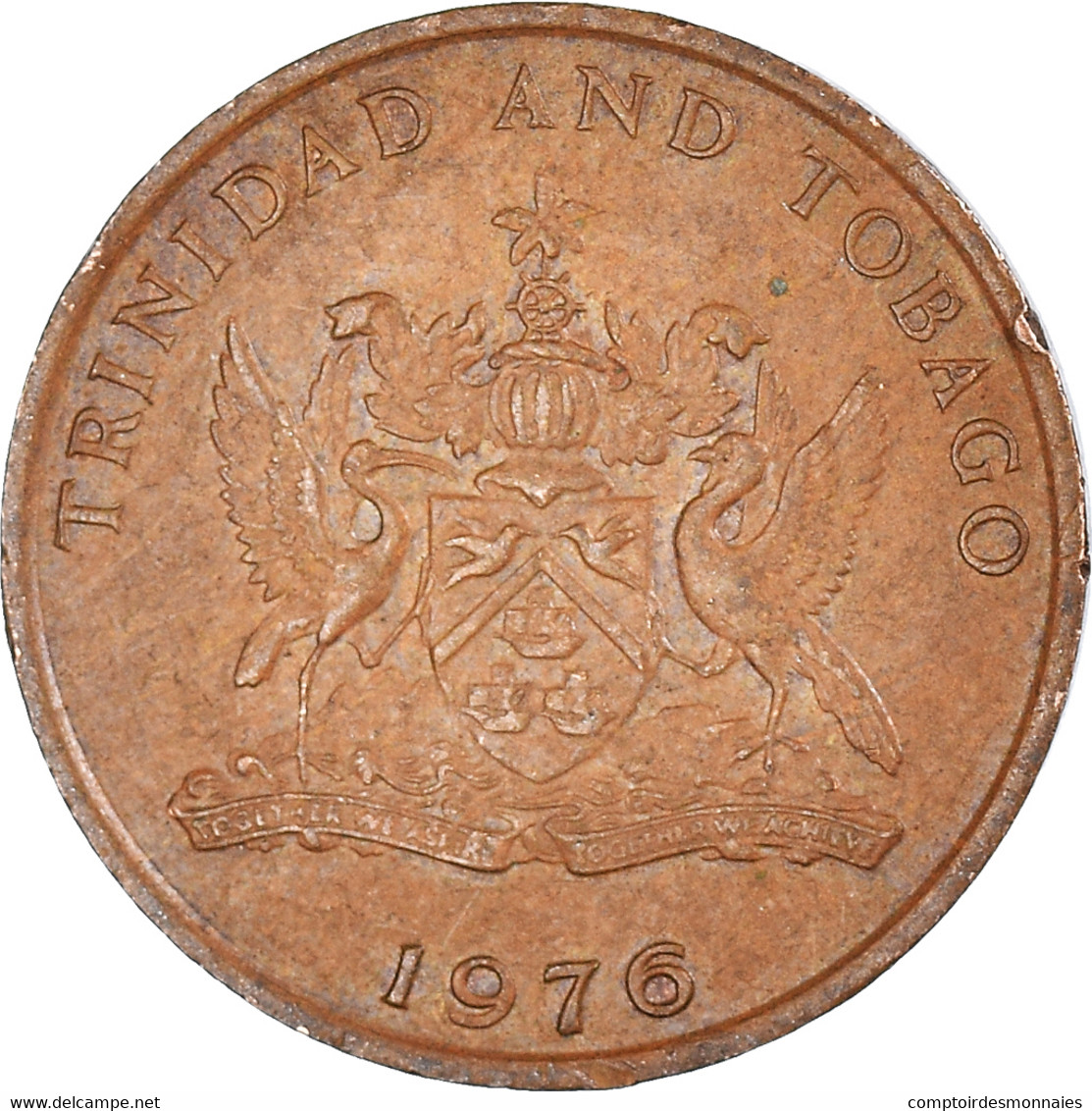 Monnaie, Trinité-et-Tobago, Cent, 1976 - Trinité & Tobago