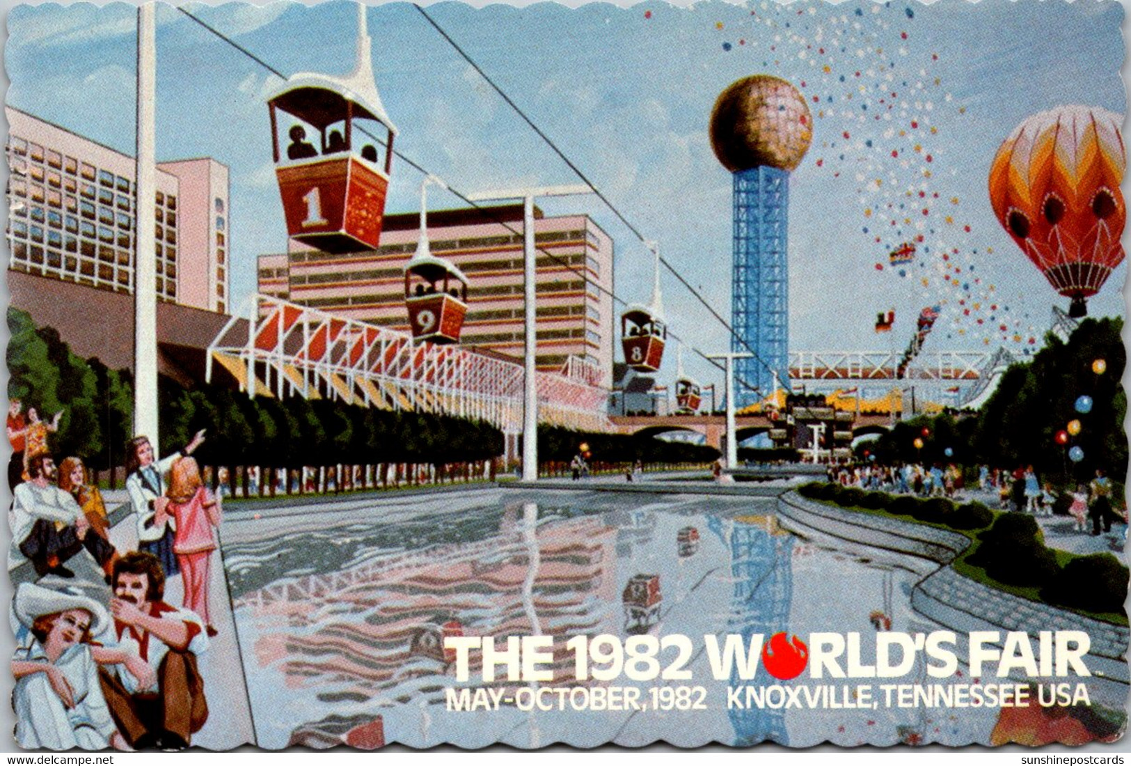 Tennessee Knoxville 1982 World's Fair Waters Of The World 1982 - Knoxville