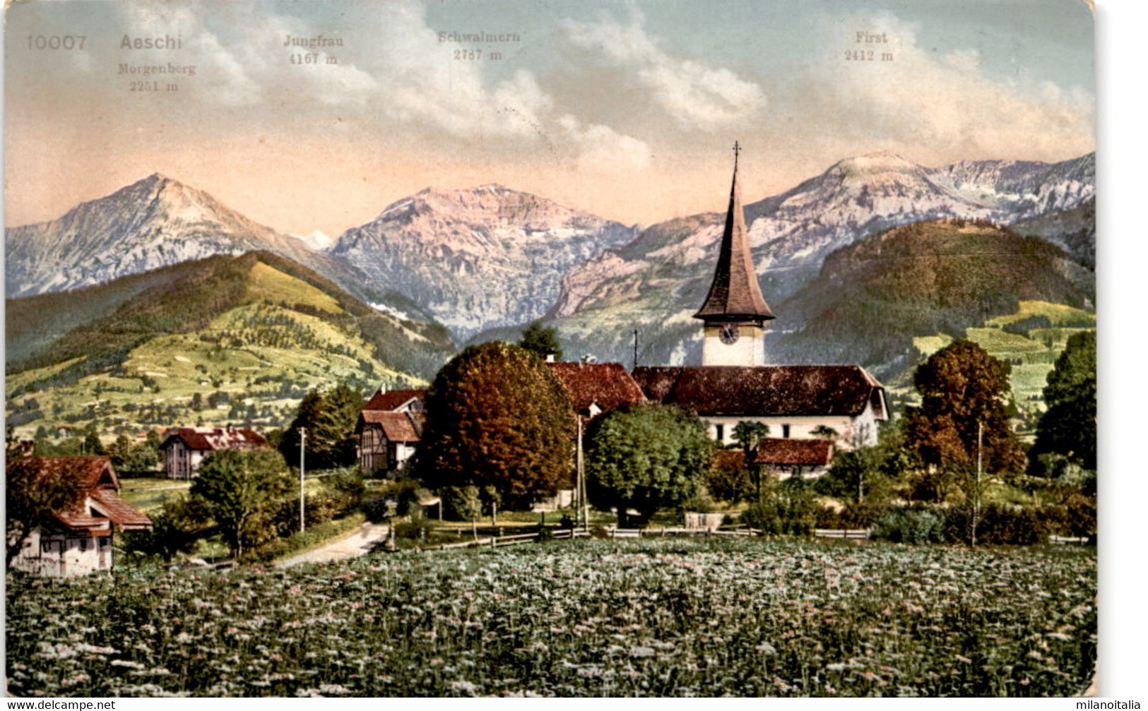 Aeschi (10007) * 3. 9. 1912 - Aeschi Bei Spiez