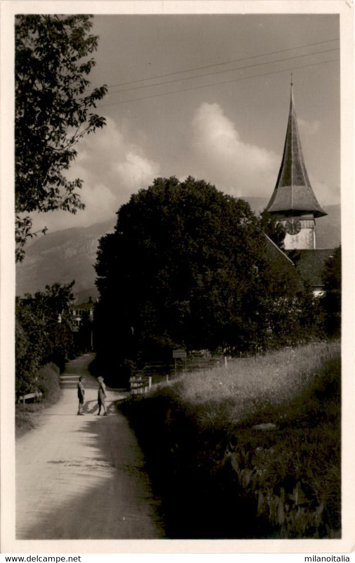 Aeschi - Dorfeingang - Aeschi Bei Spiez