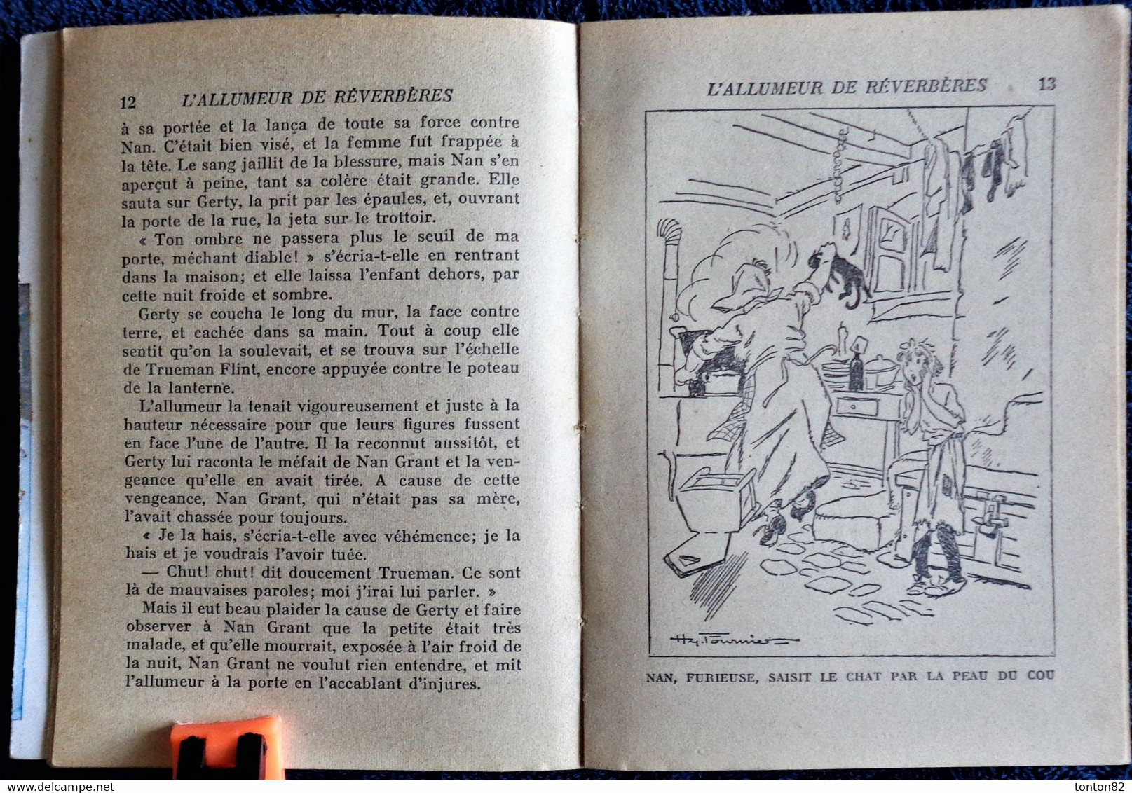 Miss Cummins - L'Allumeur De Réverbères -  Bibliothèque De La Jeunesse  / Hachette - ( 1950 ) . - Bibliothèque De La Jeunesse