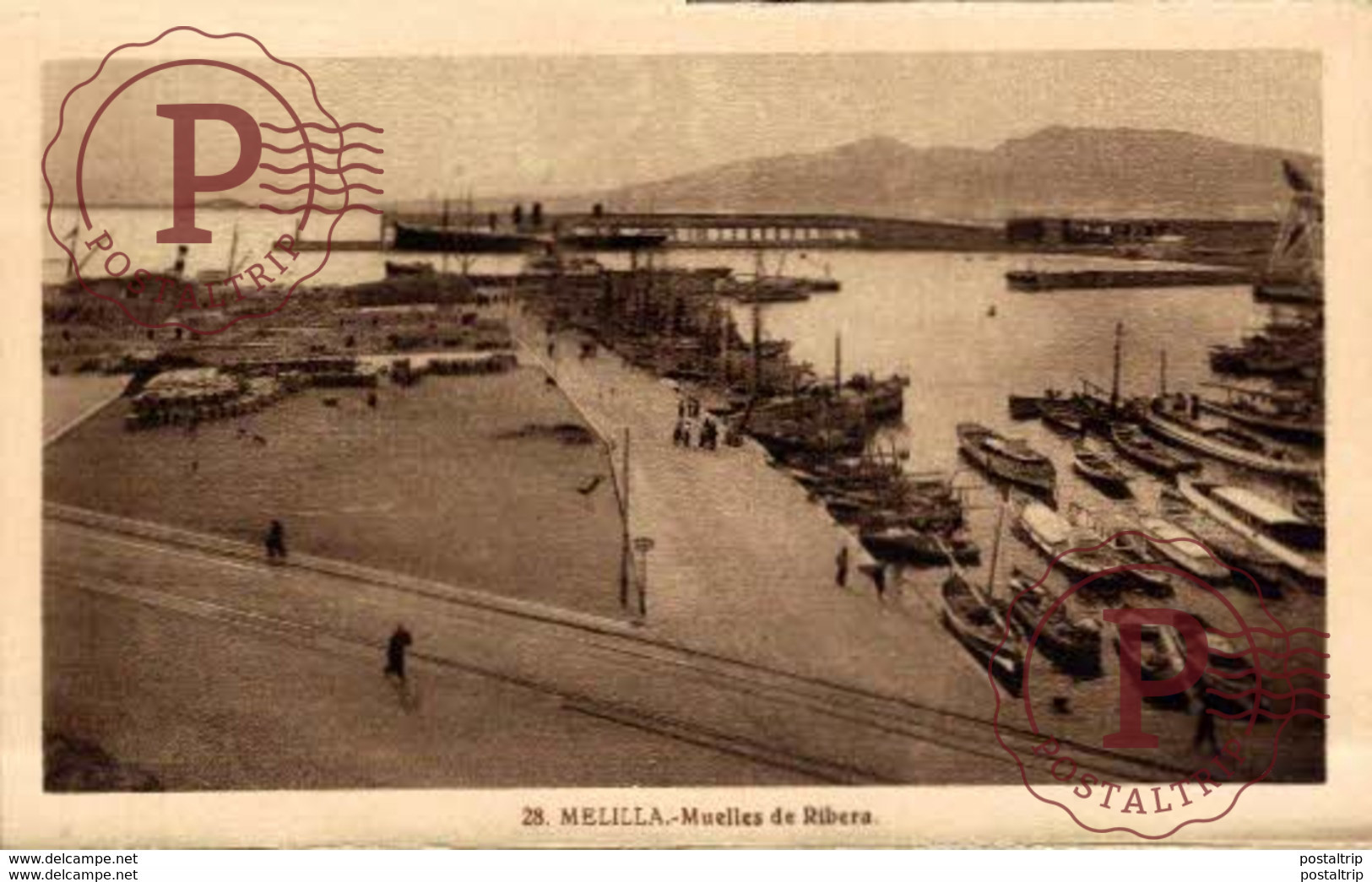 MELILLA. MUELLES DE RIBERA - Melilla