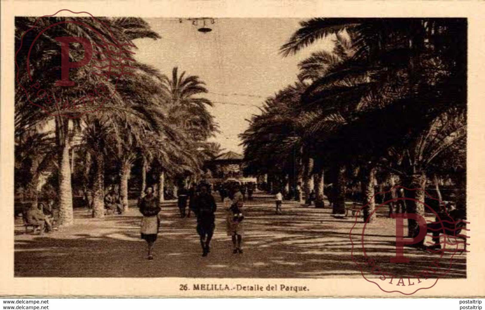 MELILLA. DETALLE DEL PARQUE - Melilla