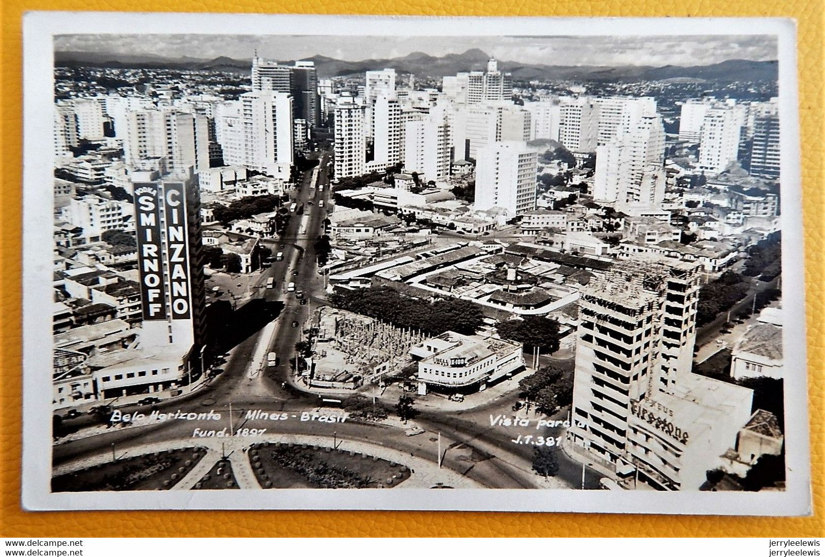 BRASIL - BRAZIL - BRESIL -   BELO HORIZONTE  -  Vista Parcial - Belo Horizonte