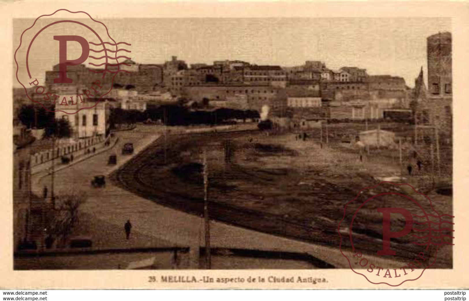 MELILLA. UN ASPECTO DE LA CIUDAD ANTIGUA - Melilla