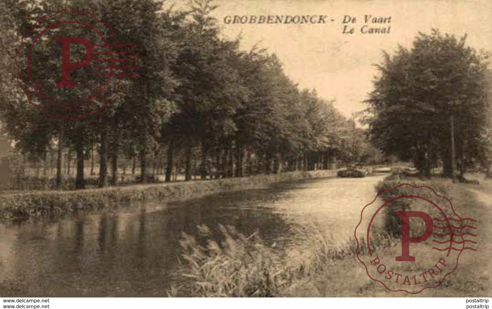 DE VAART LE CANAL  Grobendonck  Grobbendonk   ANTWERPEN ANVERS - Grobbendonk