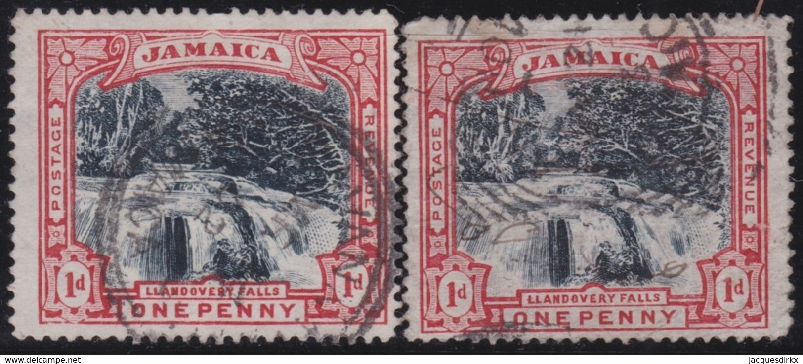 Jamaica       .   SG   32  2x  (2 Scans)    .   O     .    Cancelled - Jamaïque (...-1961)