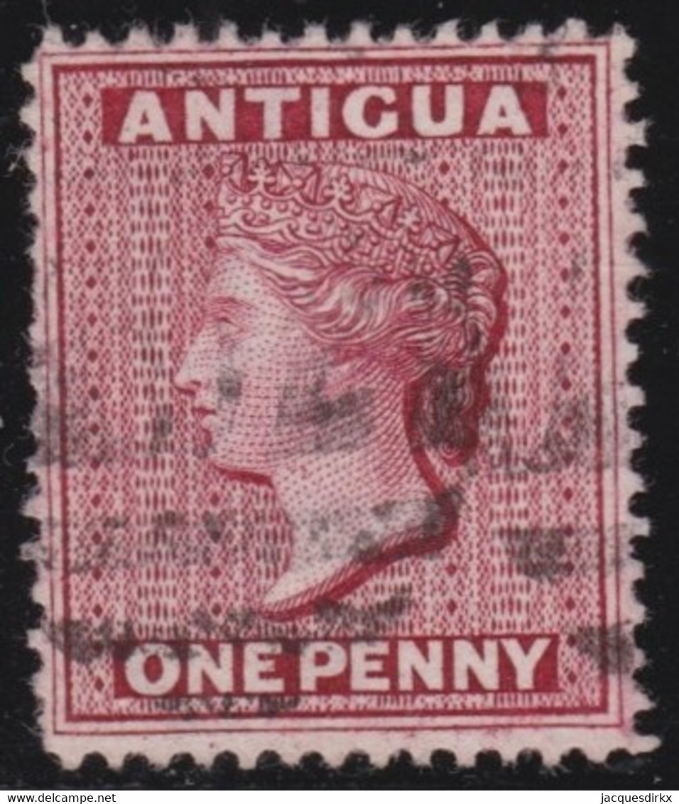 Antigua      .   SG 16    .   O      .   Cancelled - 1858-1960 Kolonie Van De Kroon