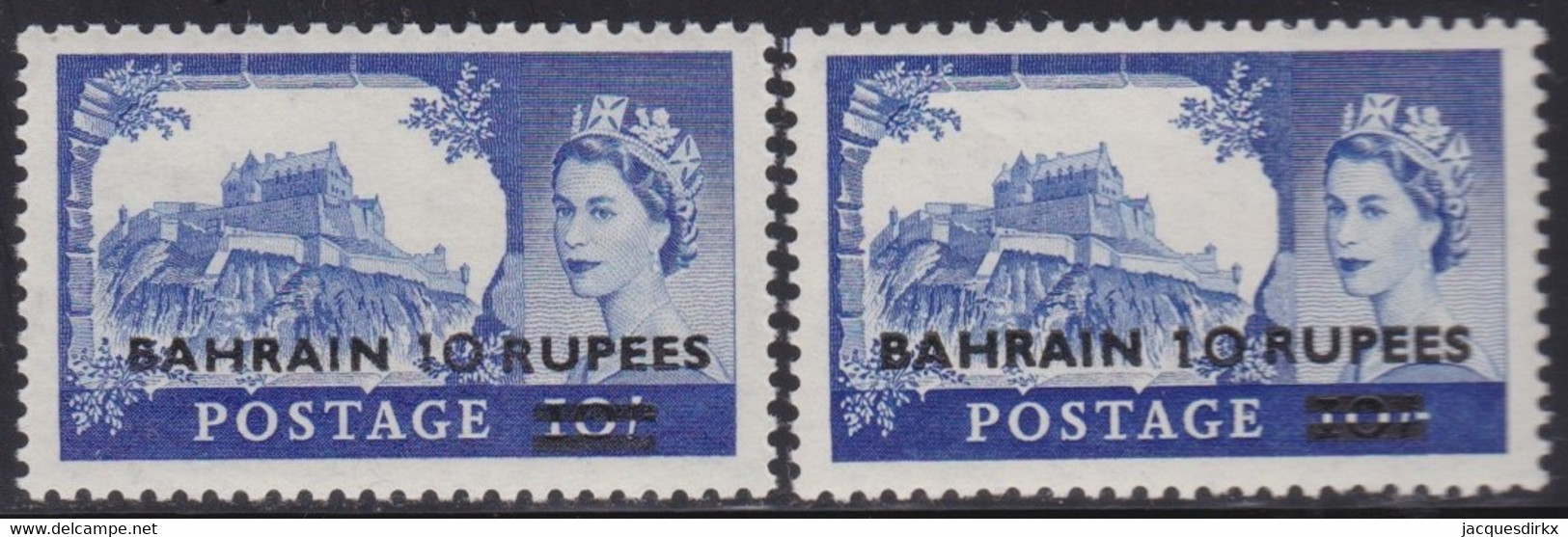 Bahrain    .    SG   .  96/96a    -  Types I And II      .    **       .     MNH - Bahrein (...-1965)