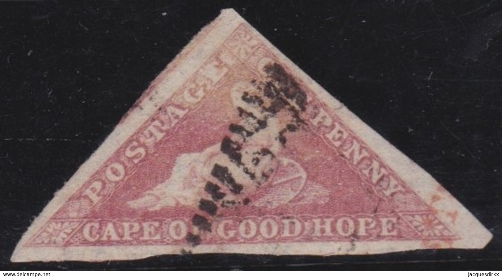 Cape Of Good Hope      .    SG   .   5ba  (2 Scans)  .  Wmk Sideways    .    O      .     Cancelled - Capo Di Buona Speranza (1853-1904)