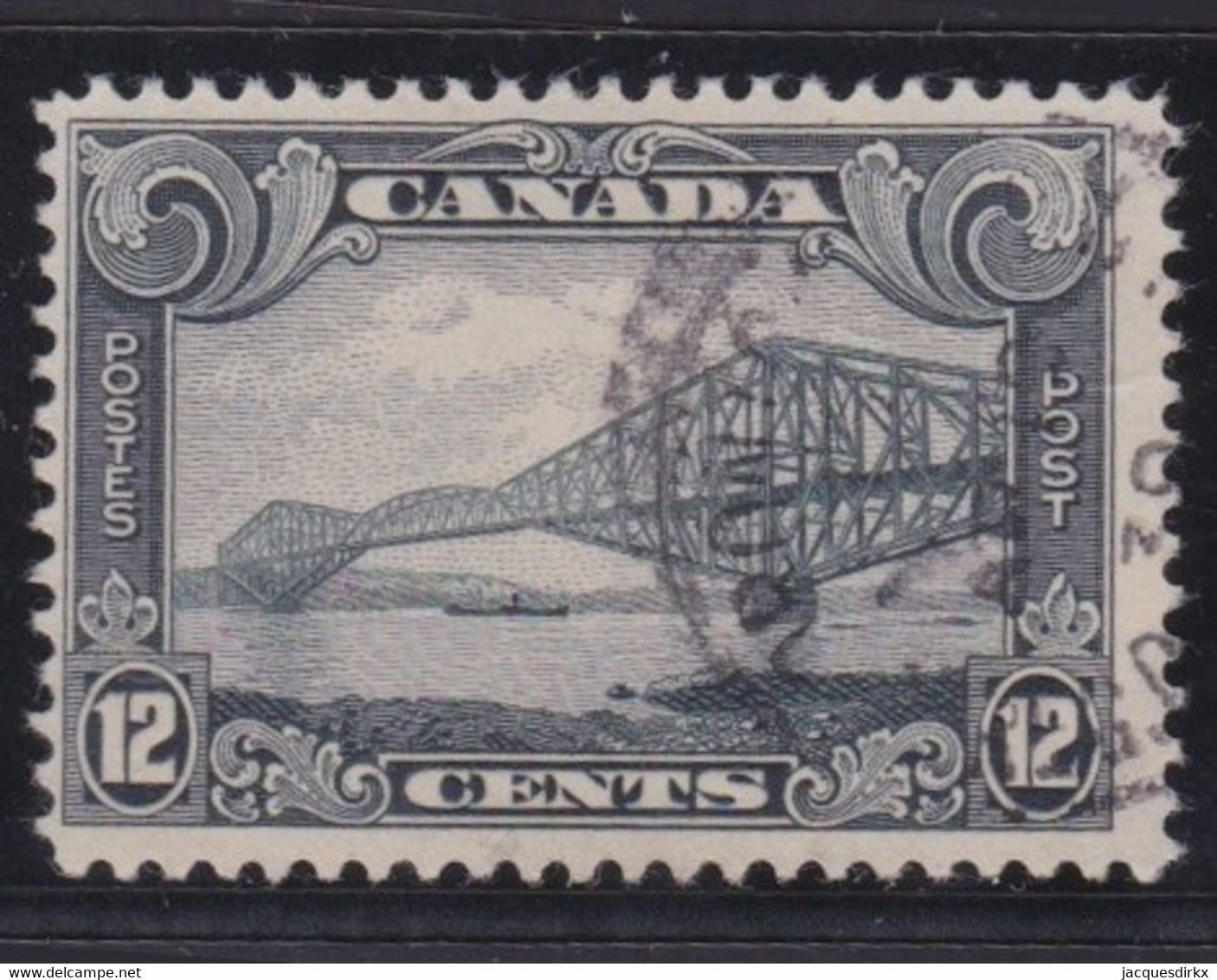 Canada       .    SG     .   282     .     O     .   Cancelled - Used Stamps
