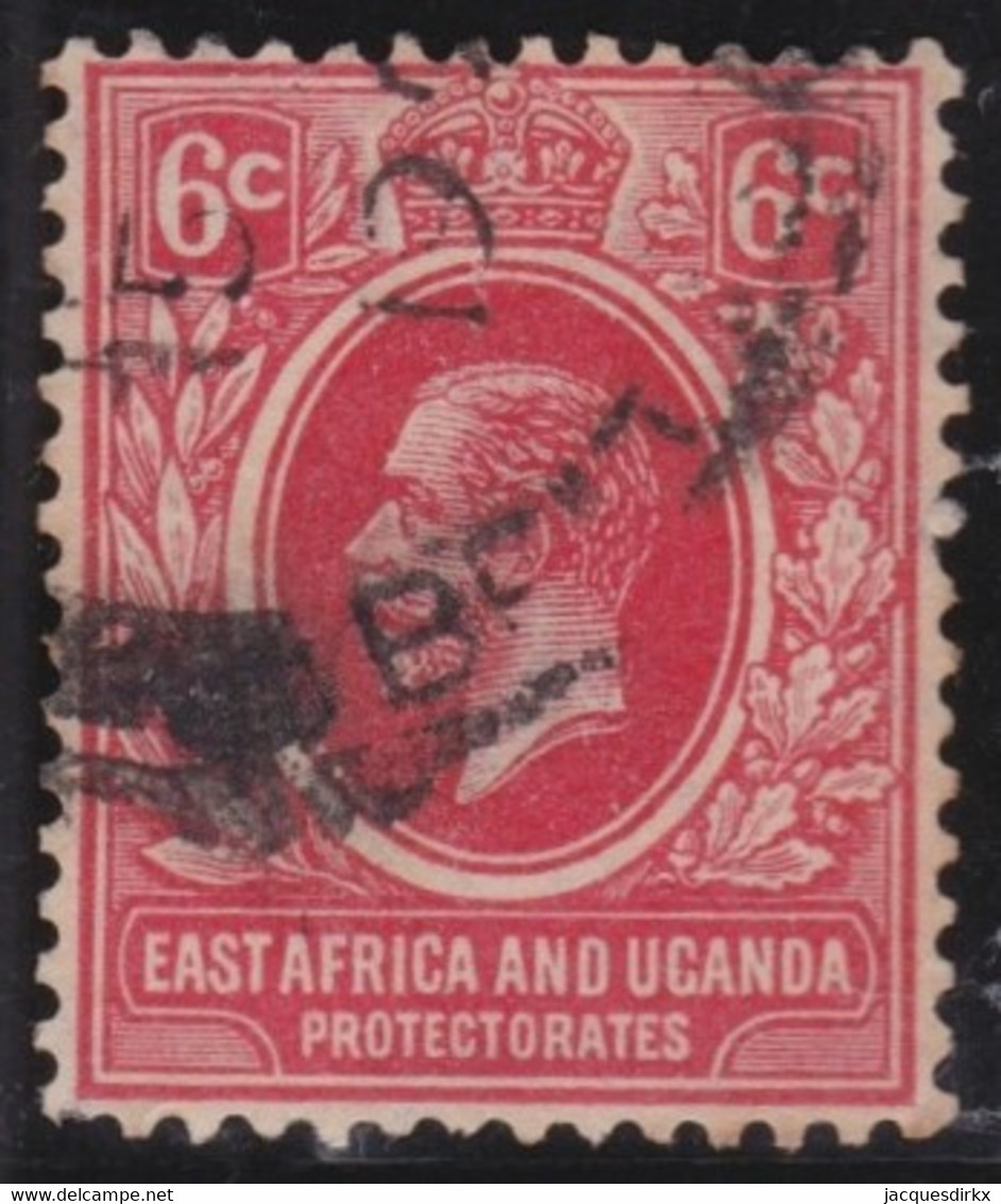 East Africa And Uganda Protectorates    .    SG   .  67   .   O      .     Cancelled - Protectoraten Van Oost-Afrika En Van Oeganda