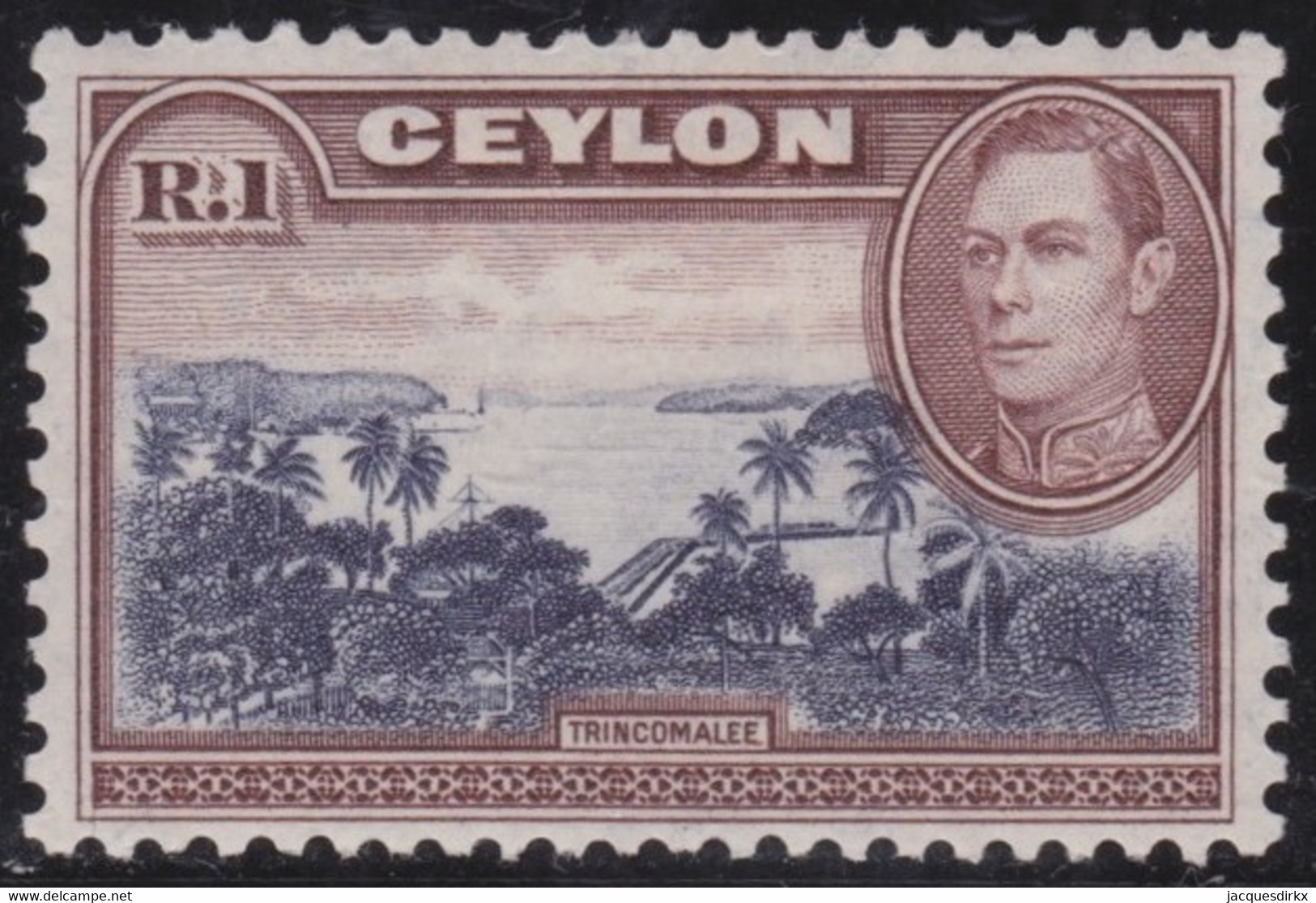 Ceylon      .    SG   .    395a    .    *      .     Mint-hinged - Ceylan (...-1947)