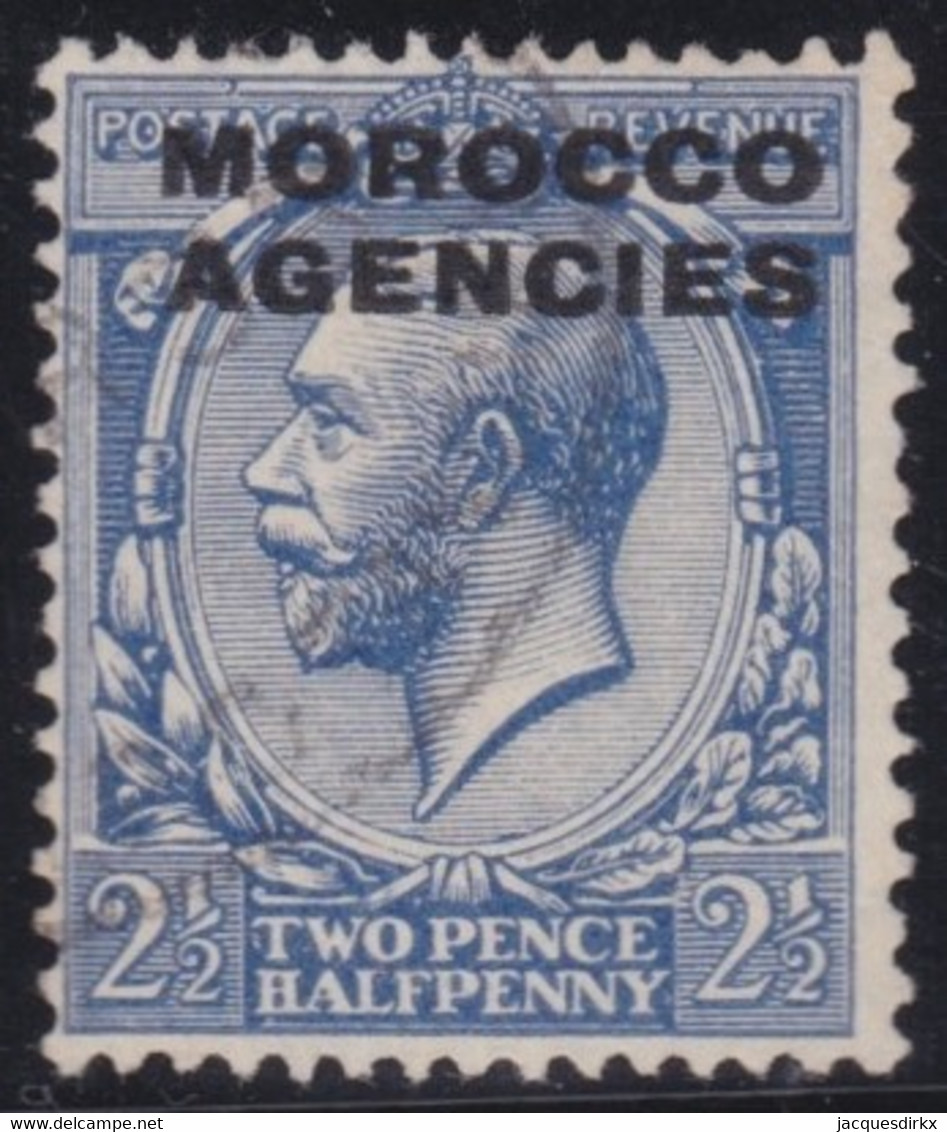 Morocco Agencies     .    SG   .    58a      .     O      .     Cancelled - Uffici In Marocco / Tangeri (…-1958)