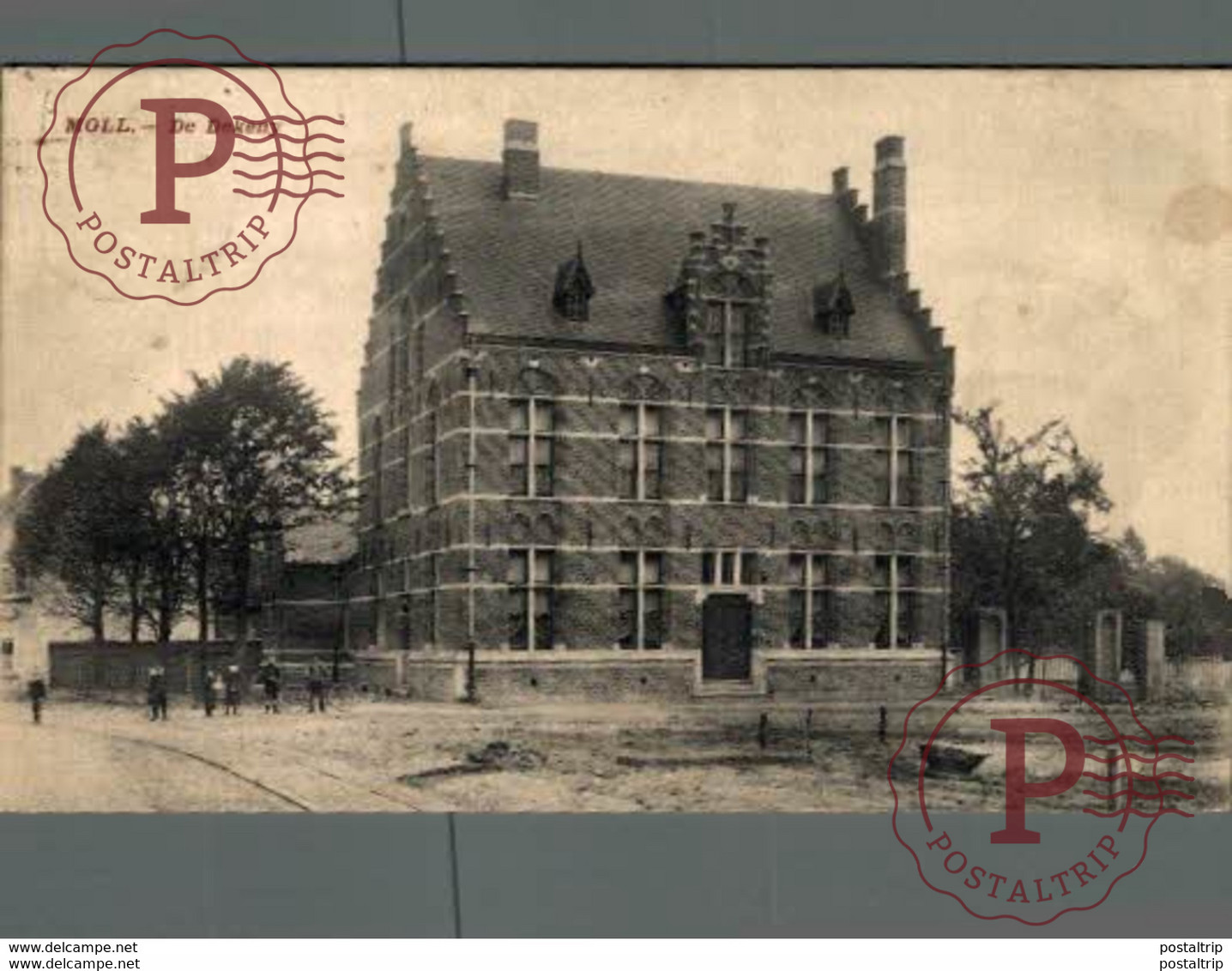 RARE KAART MOLL DE DEKENY DEKENIJ   ANTWERPEN ANVERS - Mol