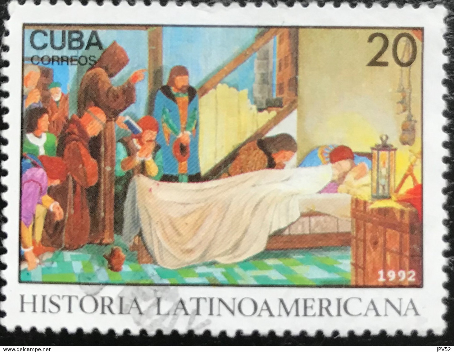 Cuba - C10/28 - (°)used - 1992 - Michel 3643 - Latijns-Amerikaanse Geschiedenis - Oblitérés