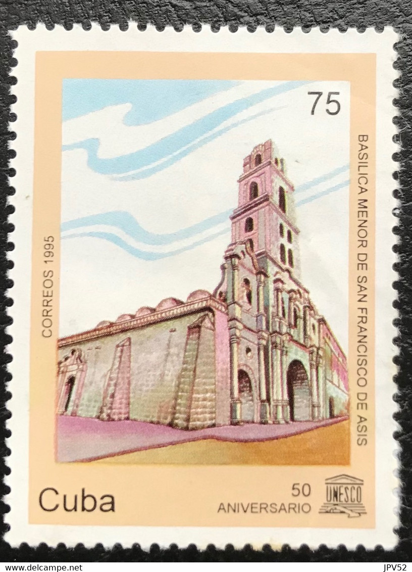 Cuba - C10/29 - (°)used - 1995 - Michel 3859 - 50j UNESCO - Gebruikt