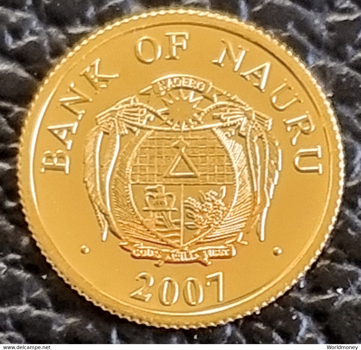 Nauru 10 Dollars 2007 (Gold) Micronesian Population - Nauru