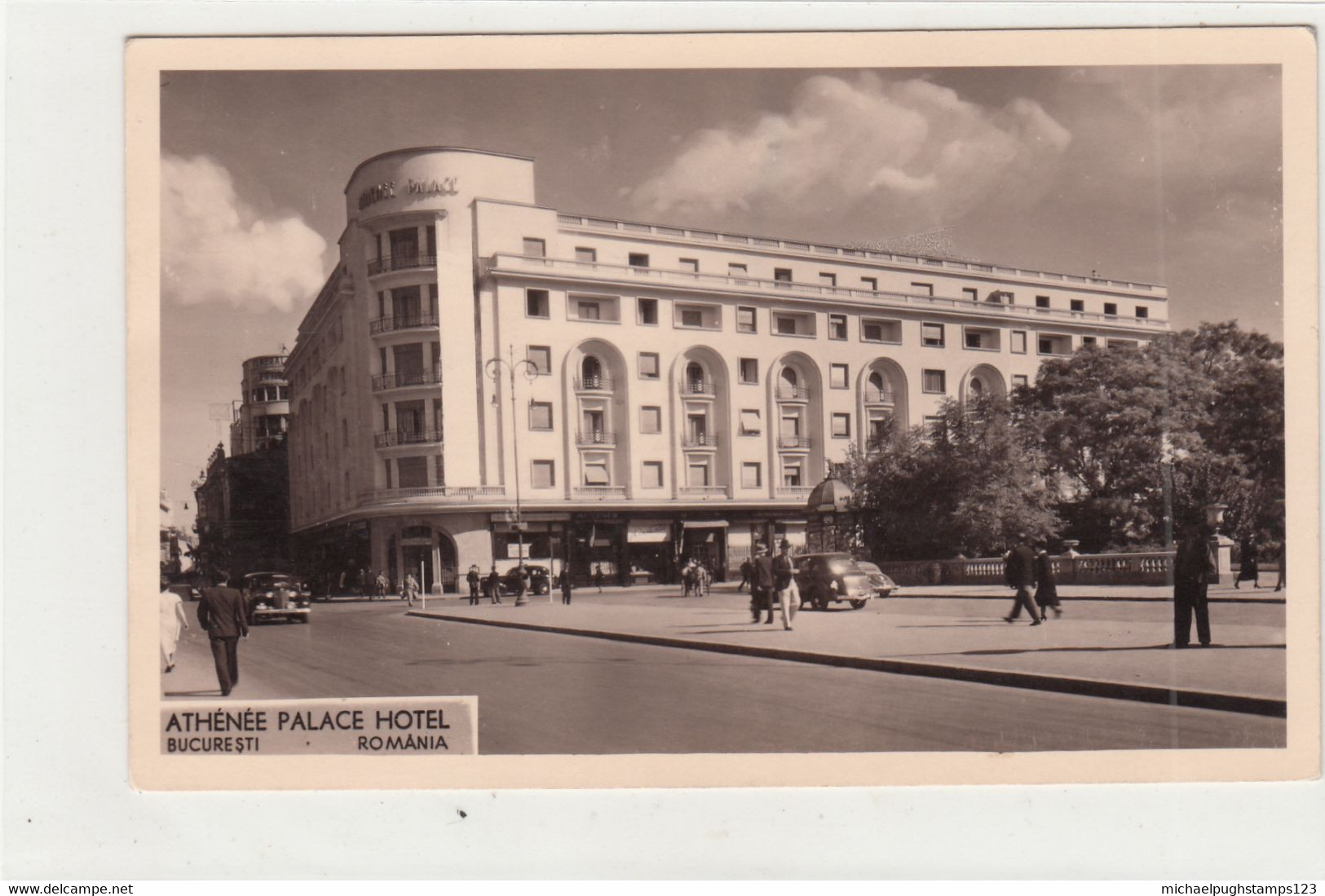 Romania / Bucharest Hotel Postcards / Horses - Dienstzegels
