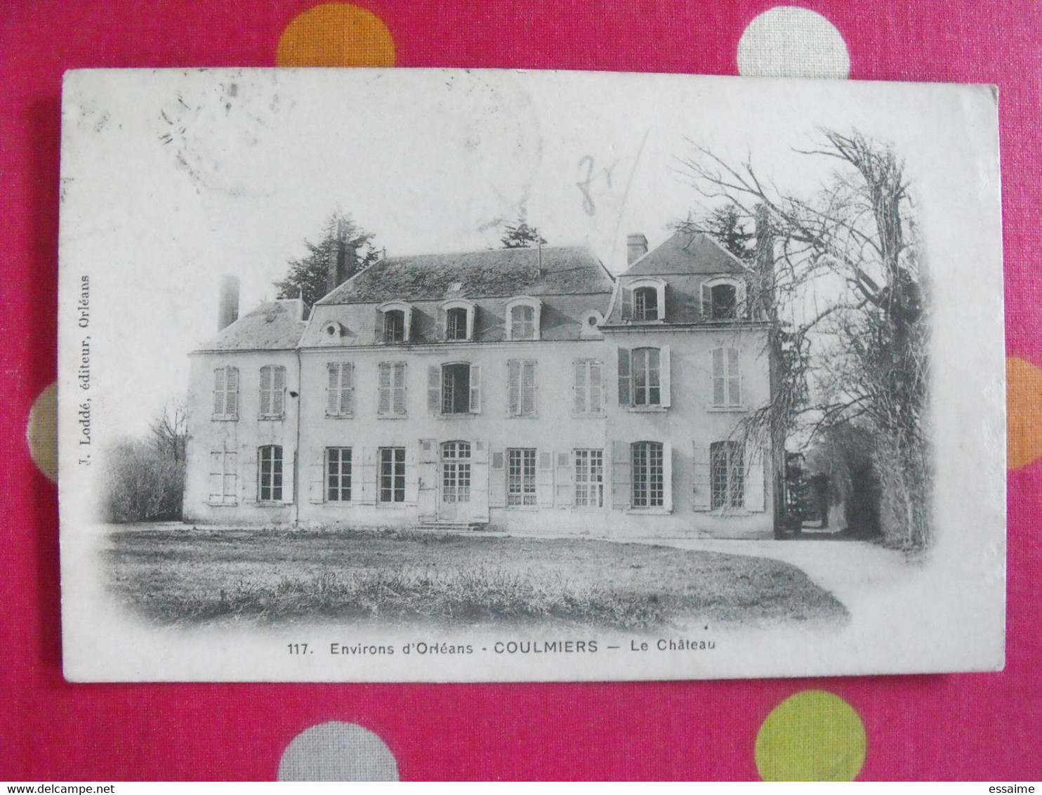 Carte Postale. Loiret 45. Coulmiers. Le Château - Coulmiers