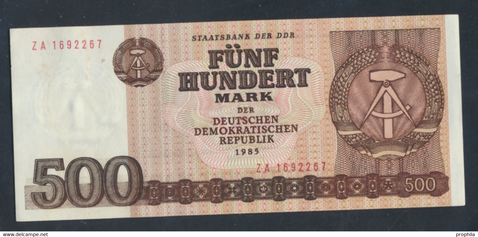 DDR Rosenbg: 365b Computersatz, Austauschnote, Nicht Ausgegeben Gebraucht (III) 1985 500 Mark (9810555 - 500 Mark