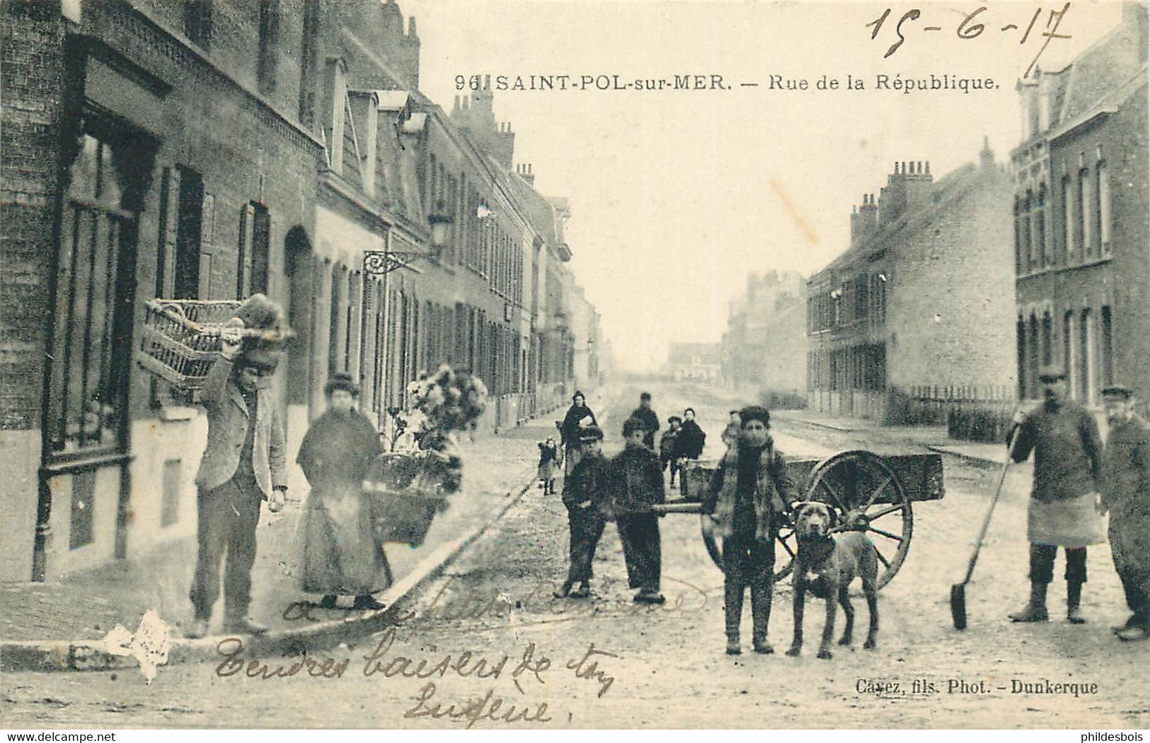 NORD  SAINT POL SUR MER Rue De La Republique - Saint Pol Sur Mer