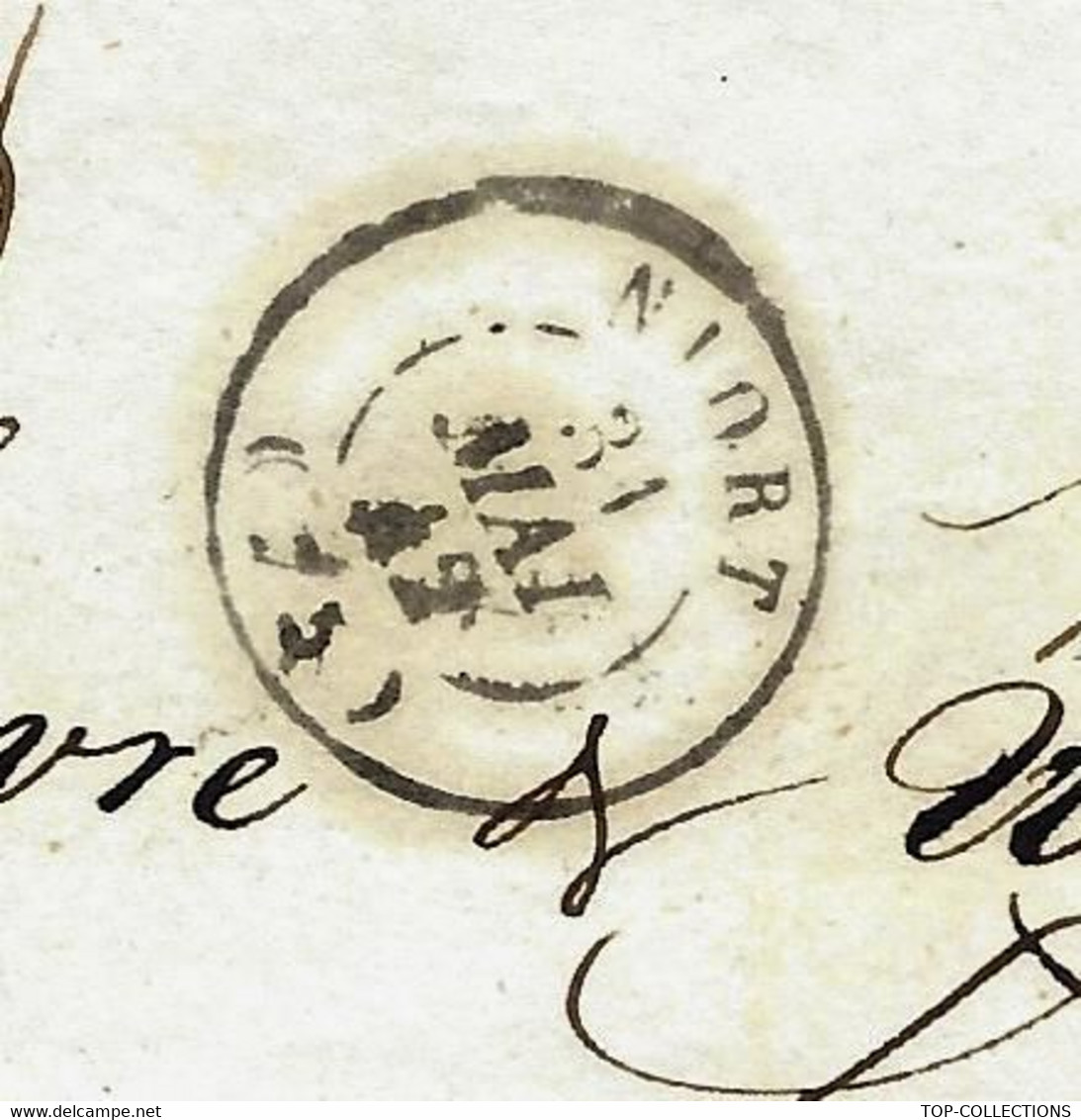 1842 Entête Giraudeau à Niort Deux Sèvres Huile Peaux Gants Pour Favre & Wetzel Huiles  Lille V.TEXTE  COLZA RECOLTE - 1800 – 1899