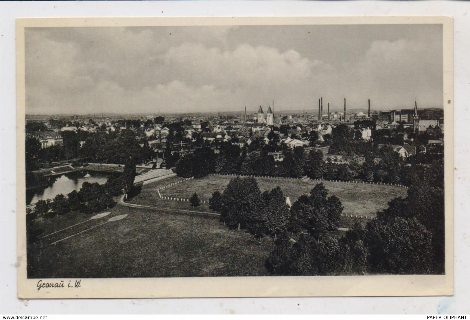 4432 GRONAU, Ortsansicht 1950 - Gronau