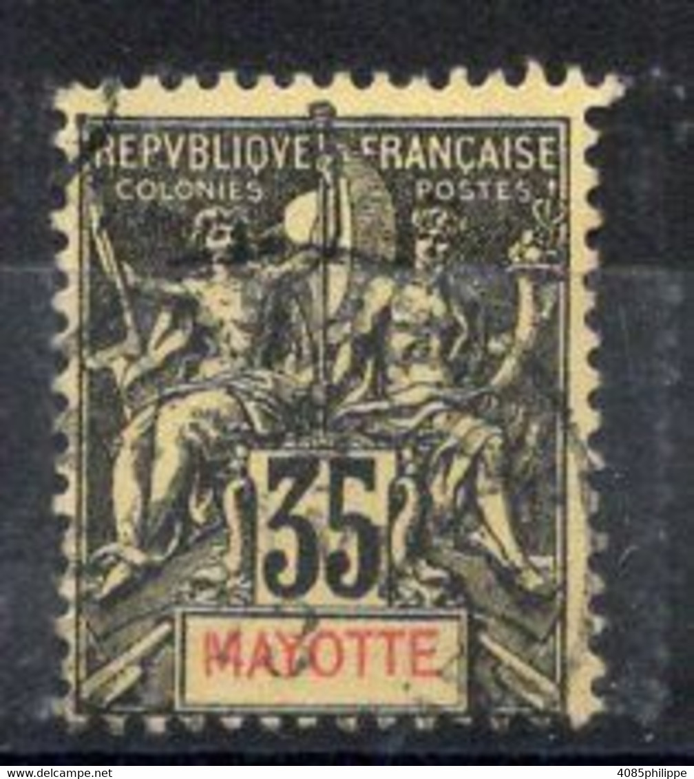 MAYOTTE Timbre Poste N°18 Oblitéré TB  Cote 10€00 - Usati