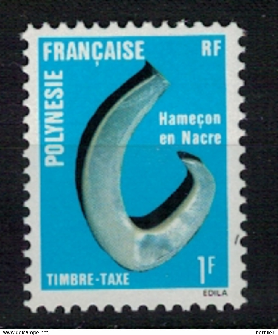 POLYNESIE   N° YVERT TAXE 4  NEUF SANS CHARNIERES   ( NSC  3/39  ) - Timbres-taxe