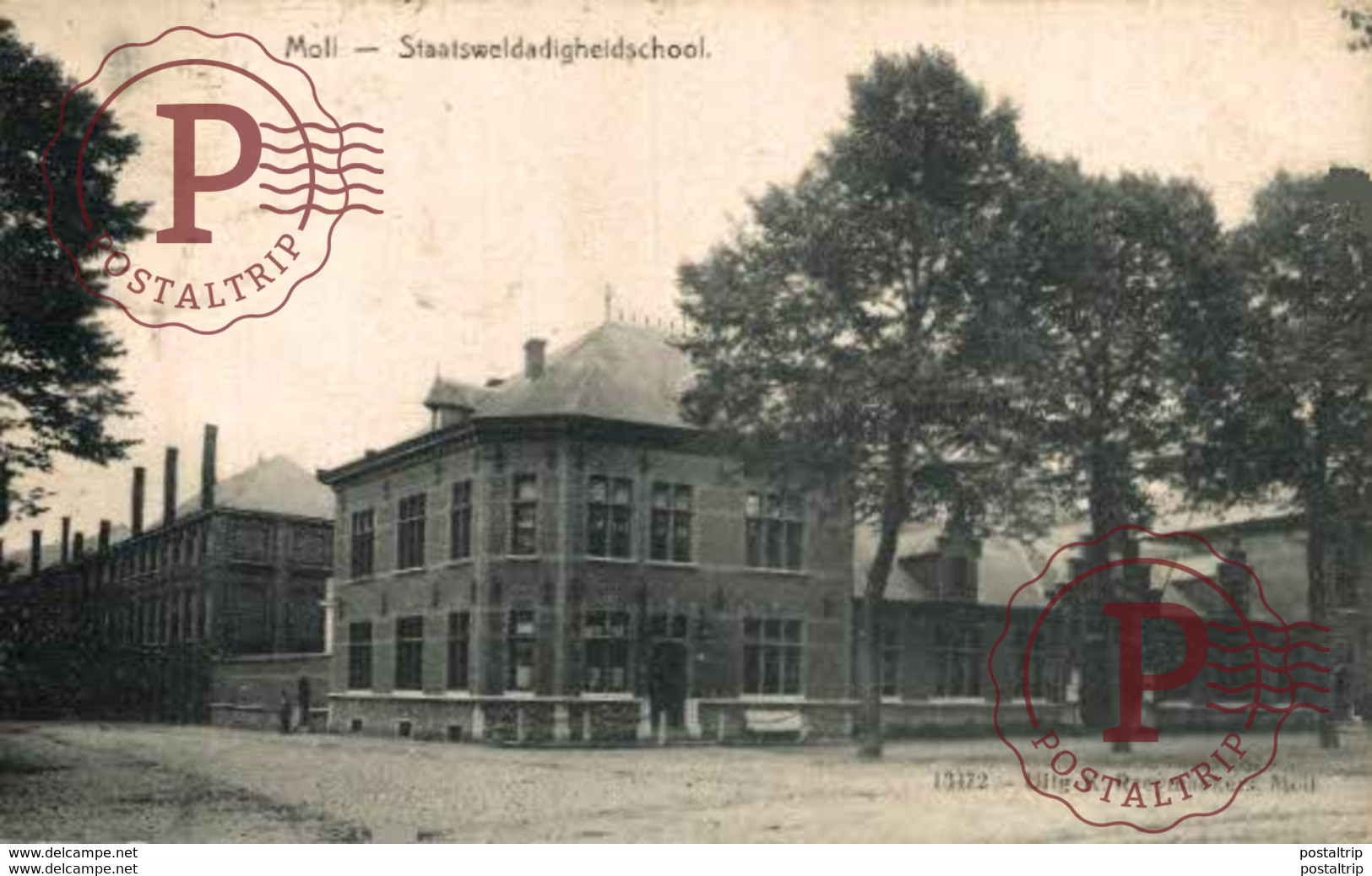 Mol / Moll   STAATSWELDADIGHEIDSCHOOL   ANTWERPEN ANVERS - Mol